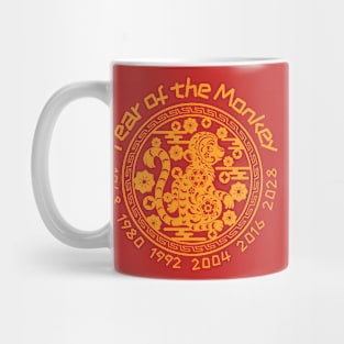 Chinese Year of the Monkey Mug